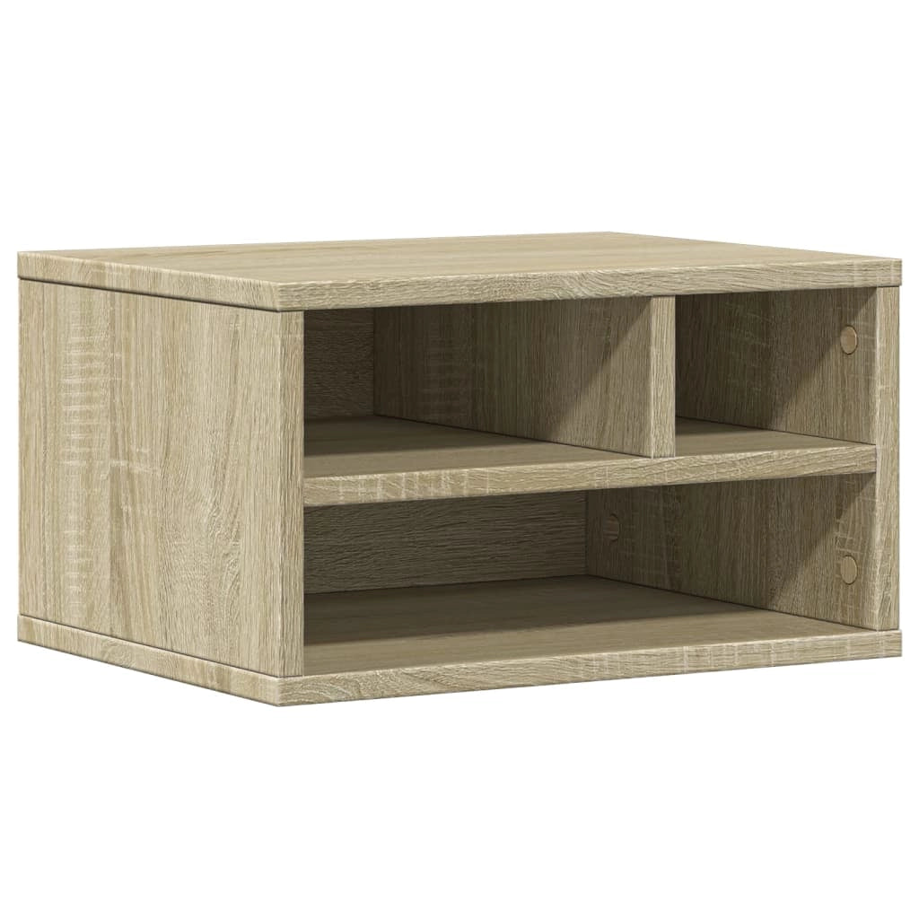 Supporto per stampante Sonoma scrivania/unità da scrivania 40 x 32 x 22,5 cm legno ingegnerizzato marrone 02_0044778
