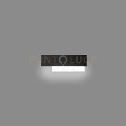 DOHA A/P - APPLIQUE NERO A LED 3000K 1270LM 15W ALLUMINIO E METACRILATO