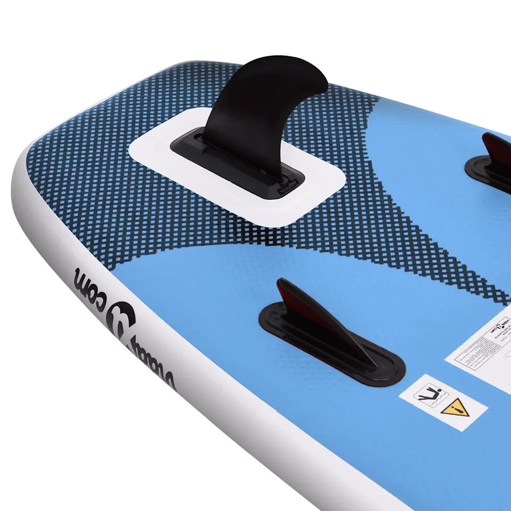 Set Tavola SUP Gonfiabile Blu Mare 330x76x10 cm CFW5389972