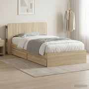 Telaio del letto con storage Rovere Sonoma 90 x 190 cm 3433543
