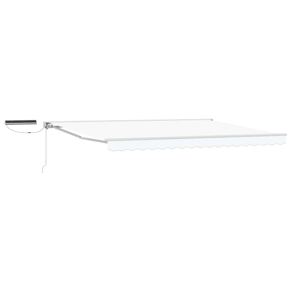Tettuccio Elettrico Retrattile Bianco 5 x 3 m