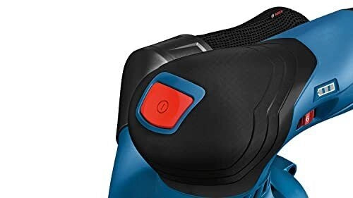 Bosch 0 601 372 100 GEX 12V-125 Professional Levigatrice rotoorbitale a batteria 12 V 10000 giri-min Velcro colore Nero Blu Rosso