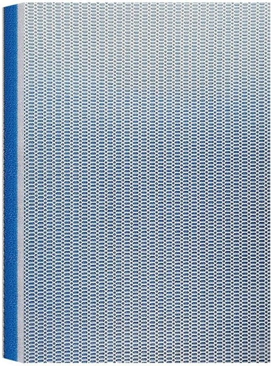 Materiale per filtro acquario biochimico - struttura api - 1 pezzo - 11 x 25 cm - alta densità