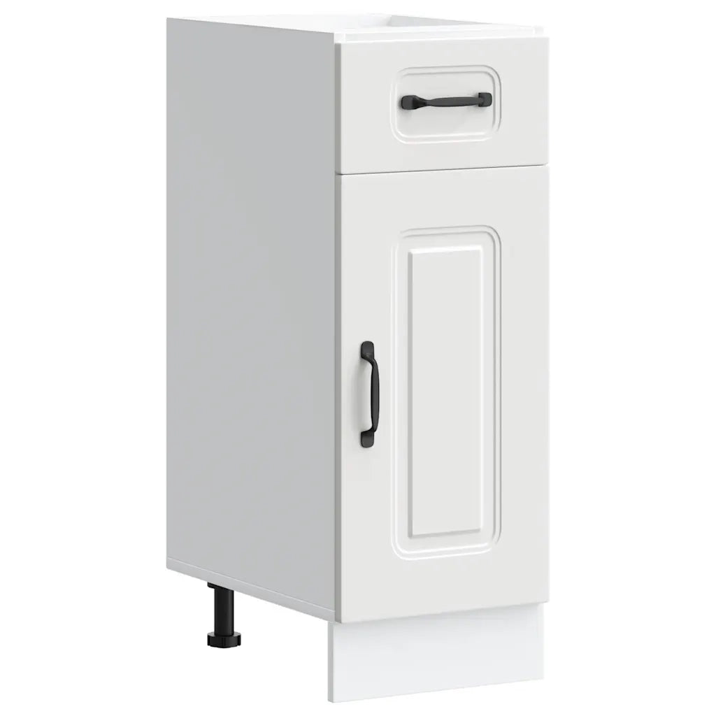Base da Cucina Kalmar Bianco in Legno Multistrato 853457