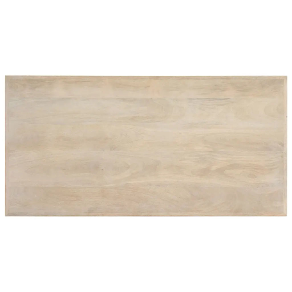 Tavolo da Pranzo 120x60x75 cm in Legno Massello di Mango 247442