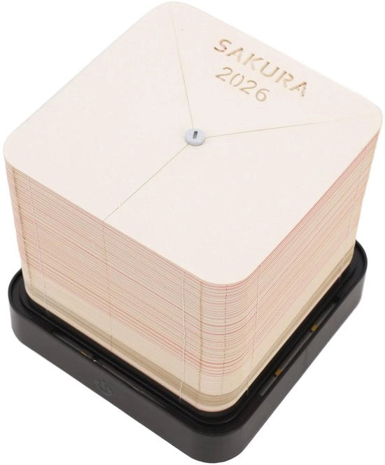 Blocchetto di appunti 3D - Calendario - Decorazione - Esperienza di carta unica