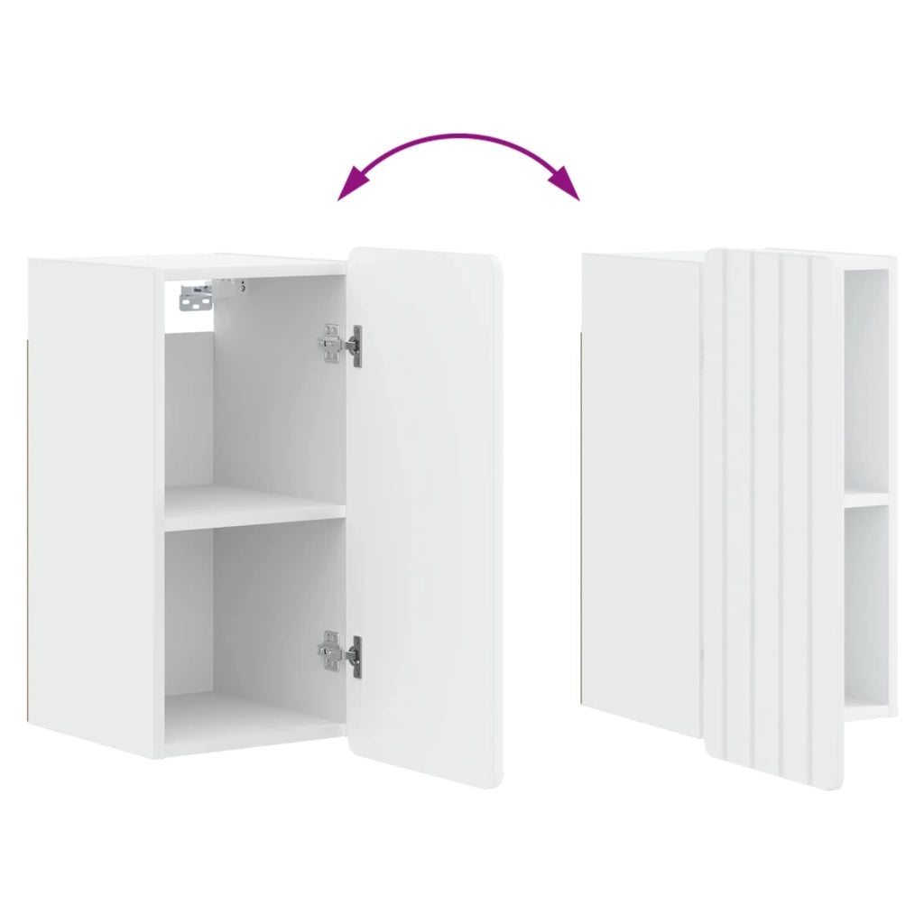 Armadio da bagno a muro ZWOLLE Bianco 30 x 31 x 63 cm 896365