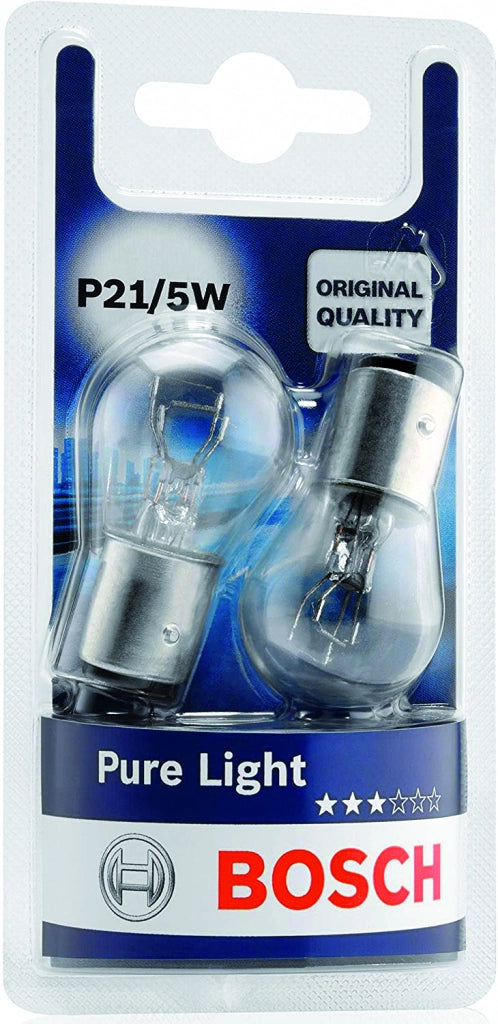 Bosch 2 LAMPADINE FARO POSTERIORE  'P21/5W'