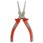 Trade Shop - Pinza Becchi Lunghi Diritti Mezzotondi Zigrinati Punta Conica 200 Mm -