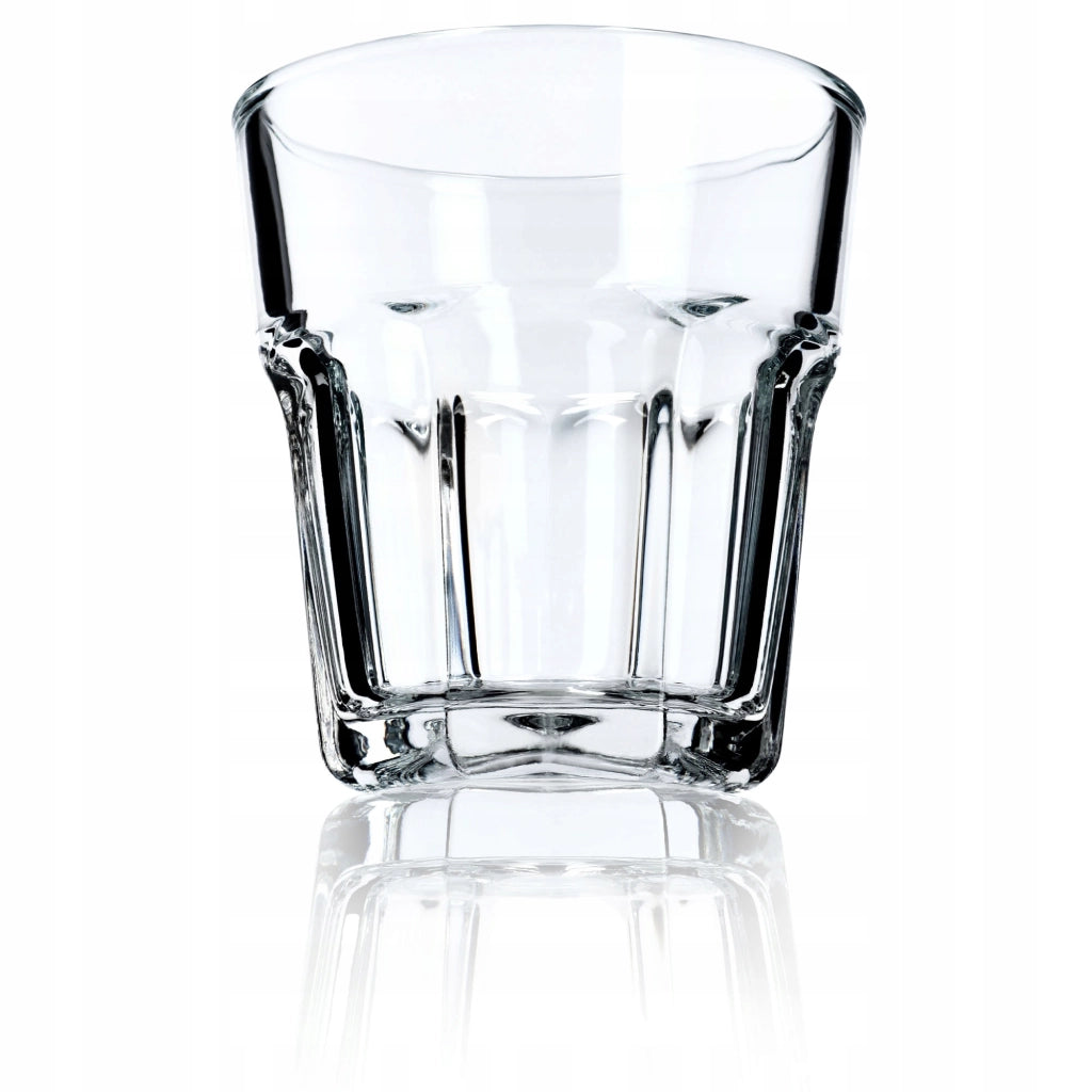 Set di 6 bicchieri da succo KADAX da 230 ml in vetro spesso