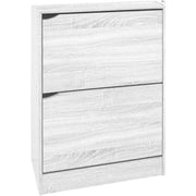 SCARPIERA LINEA HARMON A 2 ANTE E PANNELLO RETROSTANTE IN MDF DIMENSIONI 63X24X80 CM