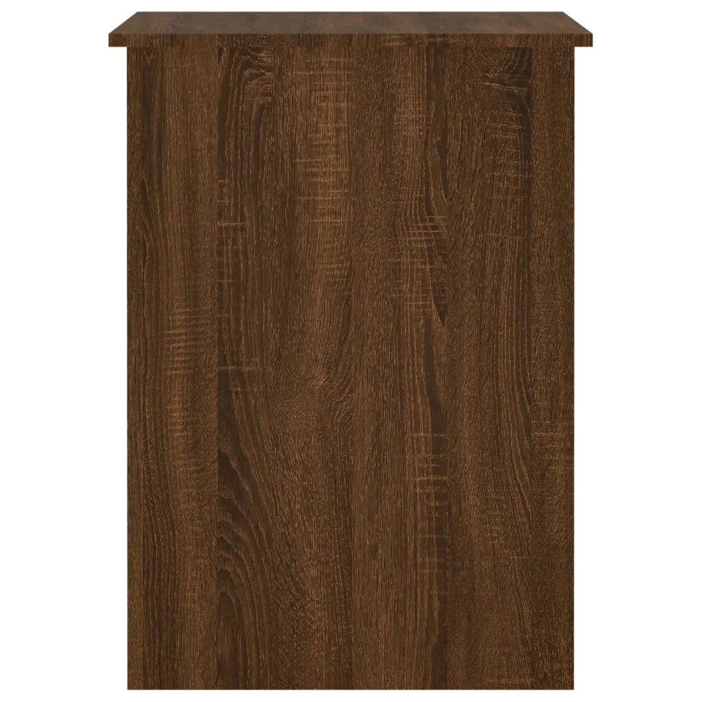 Scrivania | Tavolo da Ufficio Rovere Marrone 100x55x75 cm in Legno Multistrato