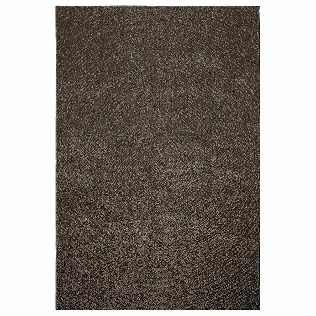 Tappeto ZIZUR Antracite 140x200 cm Aspetto Iuta Interni Esterni 4010348