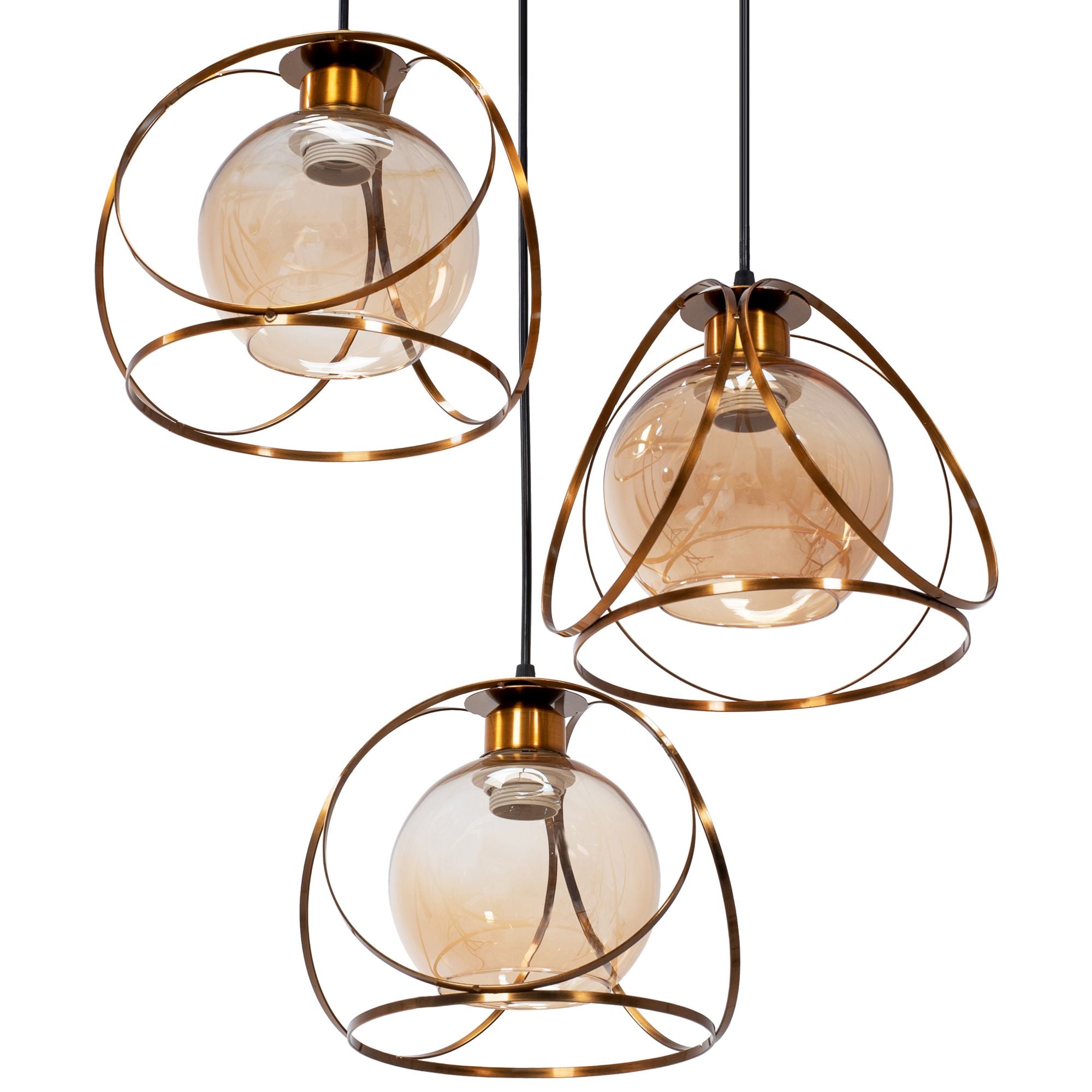 Lampada APP1137-3C Black Gold