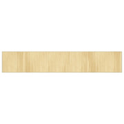 Tappeto del soggiorno | Tappeto Rettangolare Natura Chiaro 70x400 cm in Bamb¨´
