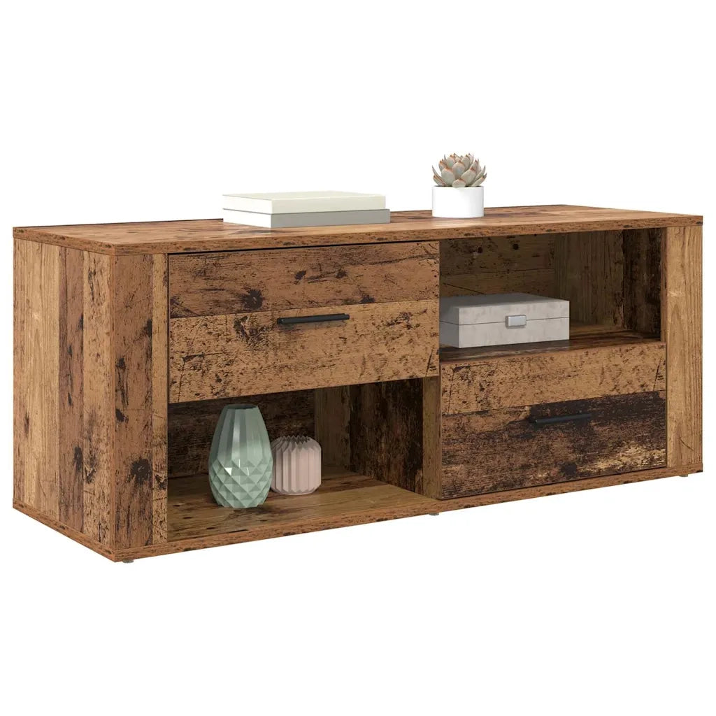 Mobile TV-Credenza per TV-Console TV Legno vecchio 100 x 35 x 40 cm Legno multistrato 888819