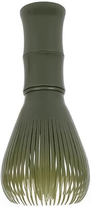 Blender a stantuffo matcha con asta di bambù per polvere matcha, latte e cucina. Maniglia ergonomico con strumento di etichettatura.