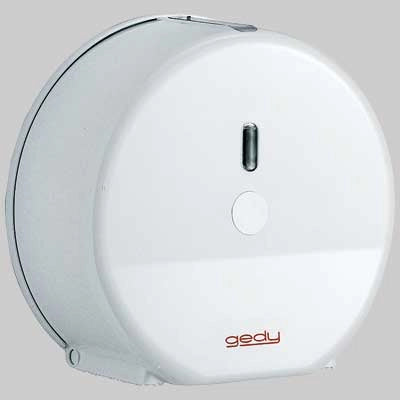 DISTRIBUTORE DI CARTA A ROTOLI MINI  ABS  Bianco     GEDY