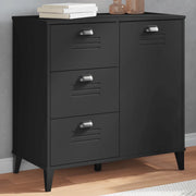Credenza-Buffet-Armadio da cucina VIKEN Nera 80x40x80 cm in Legno Multistrato 559141