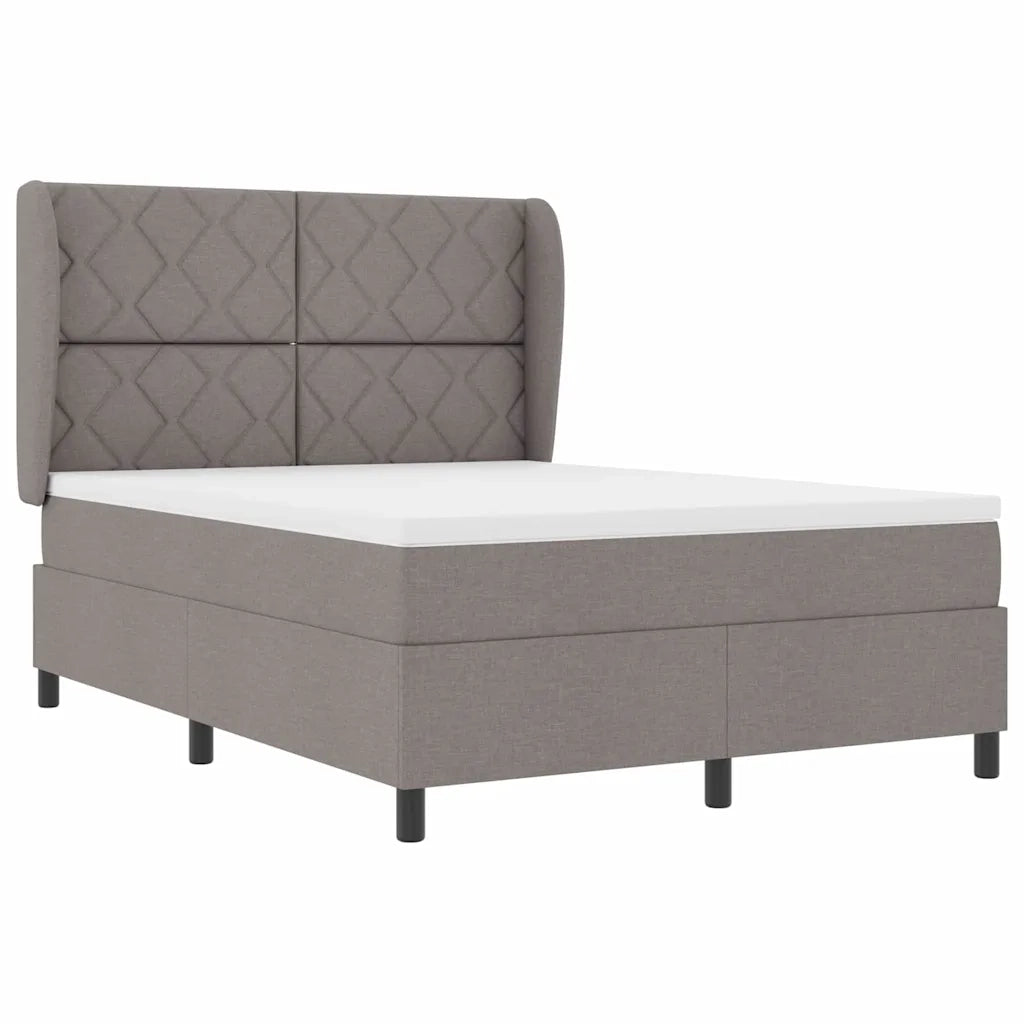 Letto a molle con materasso Talpa 140 x 190 cm Tessuto 3340624