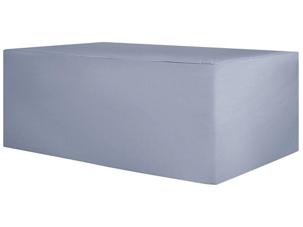 Copertura per mobili da giardino Tessuto rivestito in PVC grigio 275 x 230 x 70 cm