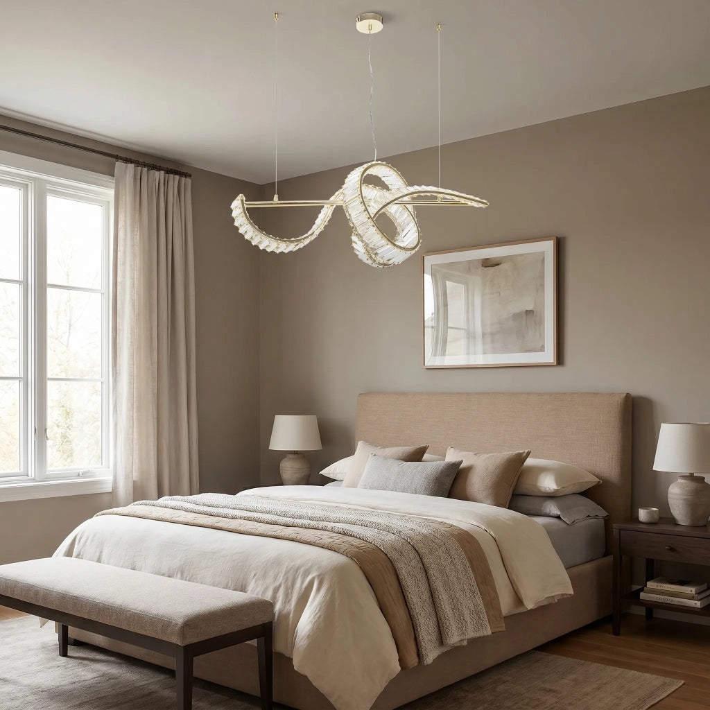 Lampada A Sospensione Da Soffitto Led Swe082-cp Gold