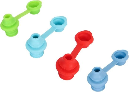 Fasci di salvataggio per bambini, fasci di salvataggio 4 pezzi, coperture universali in silicone senza buchi per bambini