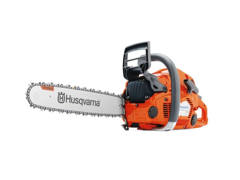 Motosega a scoppio Husqvarna 555 professionale 60cc barra 45cm 3,1kW peso 5,9kg