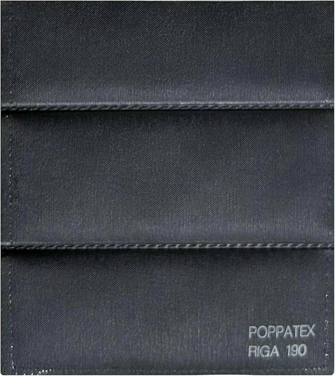 Tessuto Ecopelle Nautica Tappezzeria Alta Qualità "POPPATEX" - Colore RIGA GRIGIO SCURO 190 - Morbida e Resistente - Vendita al Metro - H.140