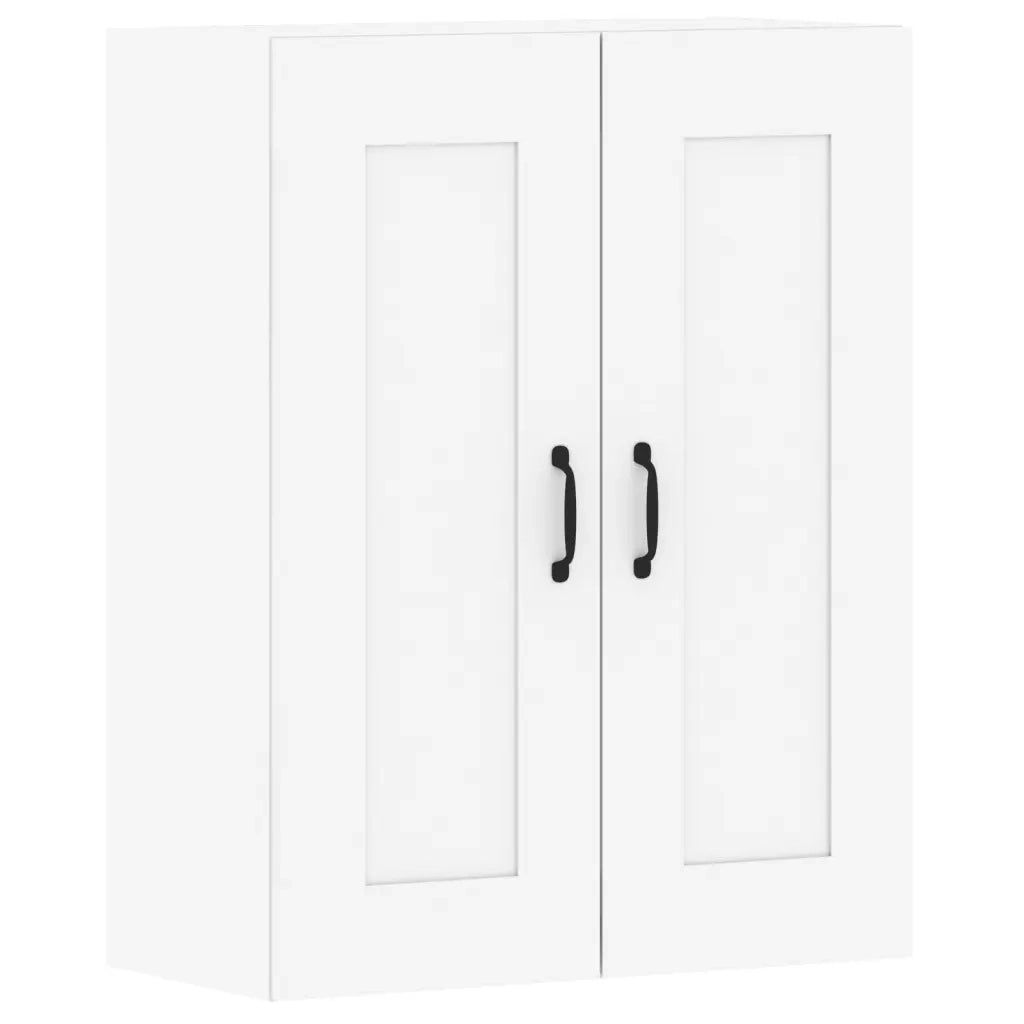 Armadietti a Parete 2 pz Bianchi in Legno Multistrato CFW8663496