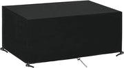 Cuscino acquipassante per giardino - protezione per arredamento esterno - 1 pezzo - rettangolare - 280 cm x 204 cm x 106 cm