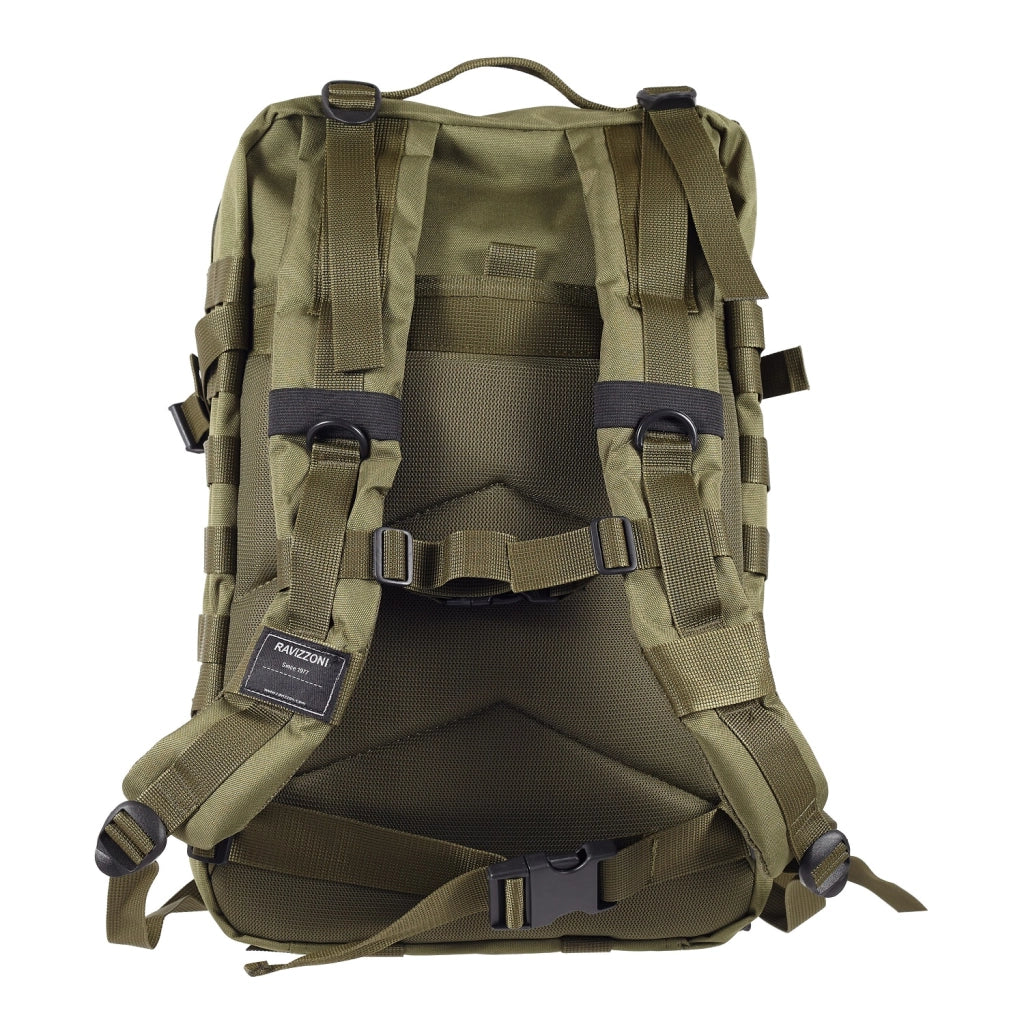Zaino multiuso da viaggio tempo libero, leggero 30x26x50cm Muntain poliestere verde