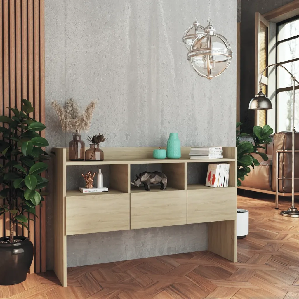 Credenza Rovere Sonoma 105x30x70 cm in Legno Multistrato 808380