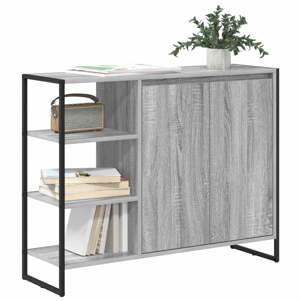 Mobile laterale Grigio Sonoma 96.5 x 30 x 75 cm 886615