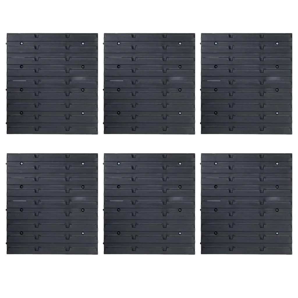 Kit contenitore portaoggetti e pannello da parete da 103 pezzi rosso e nero 02_0003843