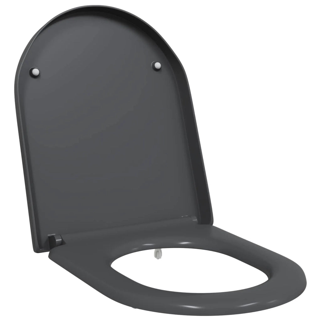 Sedile del WC Antracite 49 x 36 x 4 cm Duroplast CFW6445527