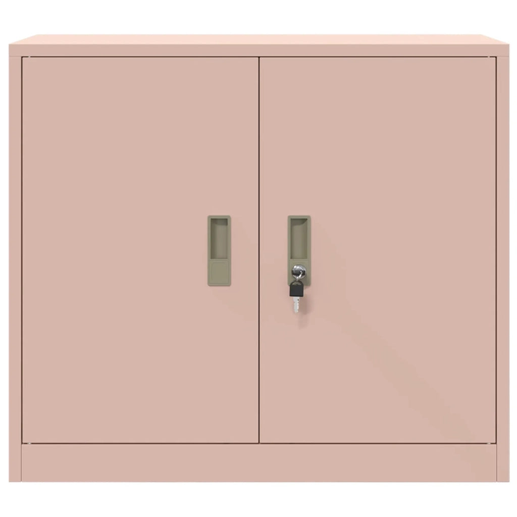 Armadio Rosa 80 x 40 x 70 cm Acciaio CFW7638924