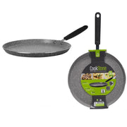 Trade Shop - Padella Crepes ⌀28cm In Alluminio Pressofuso Antiaderente Effetto Pietra Induzione -