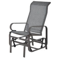 – Sedia a Dondolo da Giardino 75 × 60 × 105cm