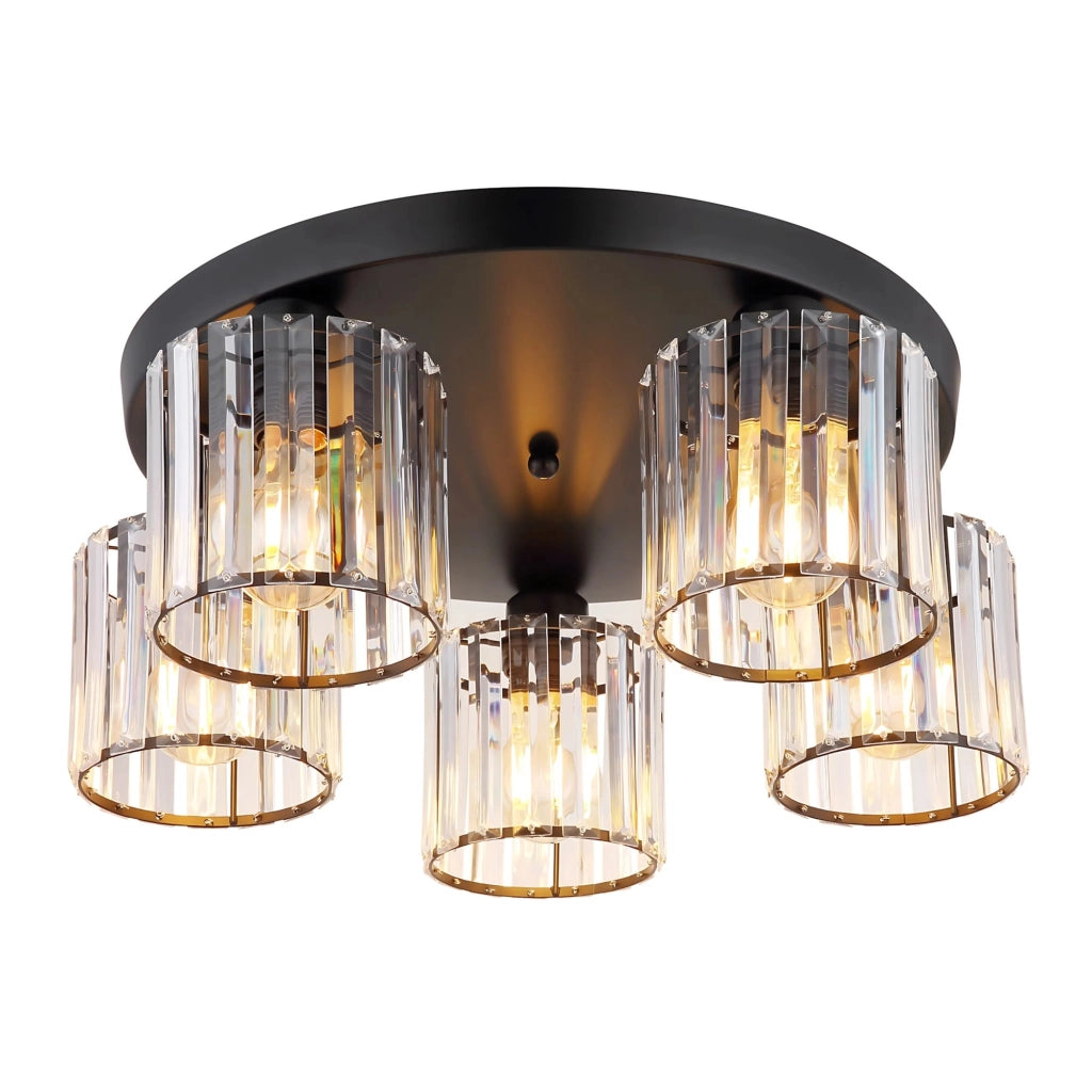 Lampada Da Soffitto Ebt023-5c Black