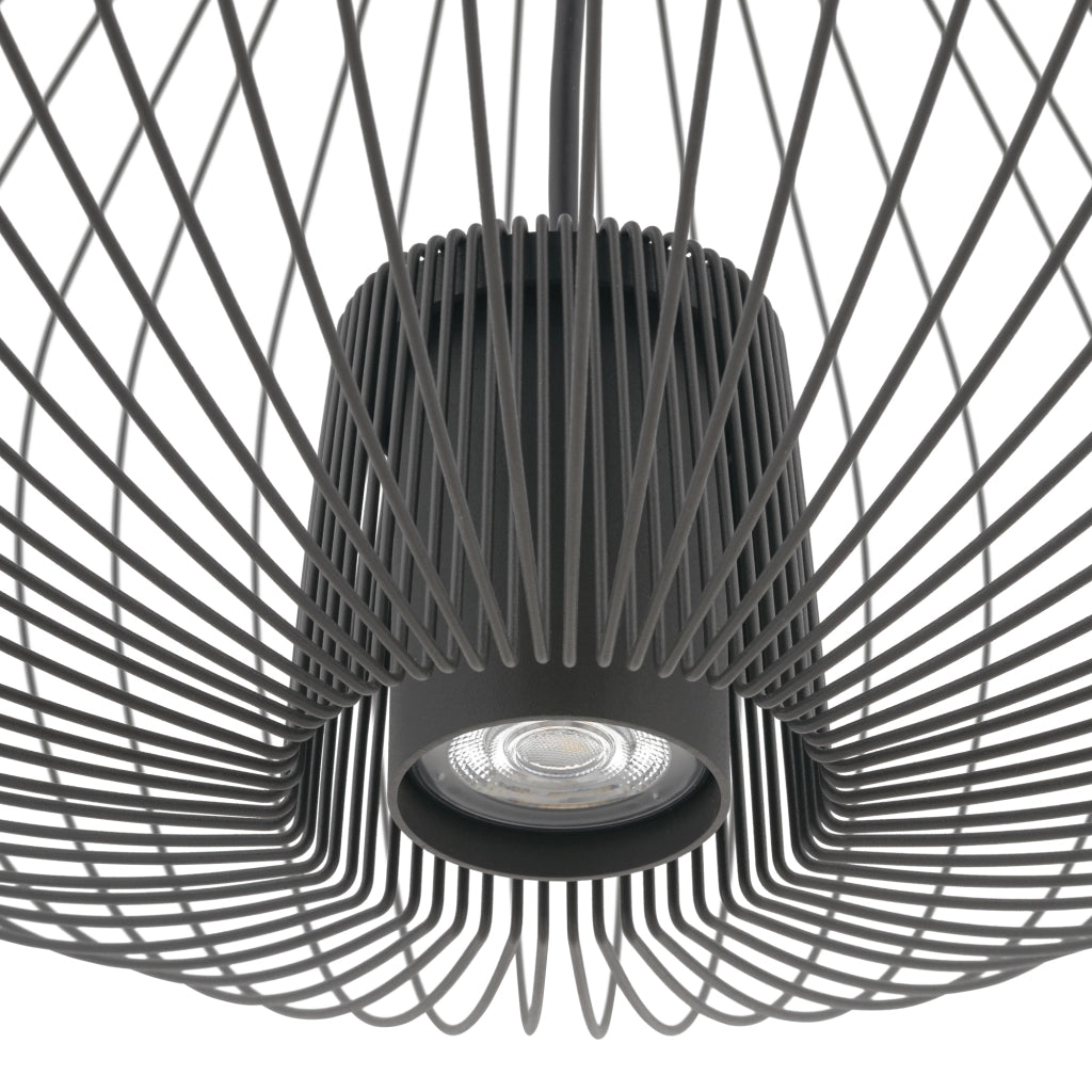 Lampada a sospensione industriale grigio scuro GU10 Nowodvorski