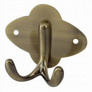 Trade Shop - Attaccapanni Appendi Abiti Asciugamani Parete Ottone Antico 1 Posto Doppio 52913 -