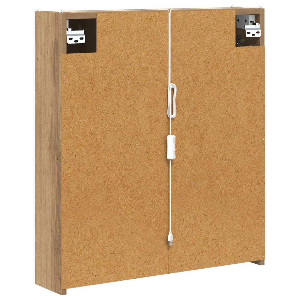 Mobiletto per specchio da bagno Rovere Artigianale