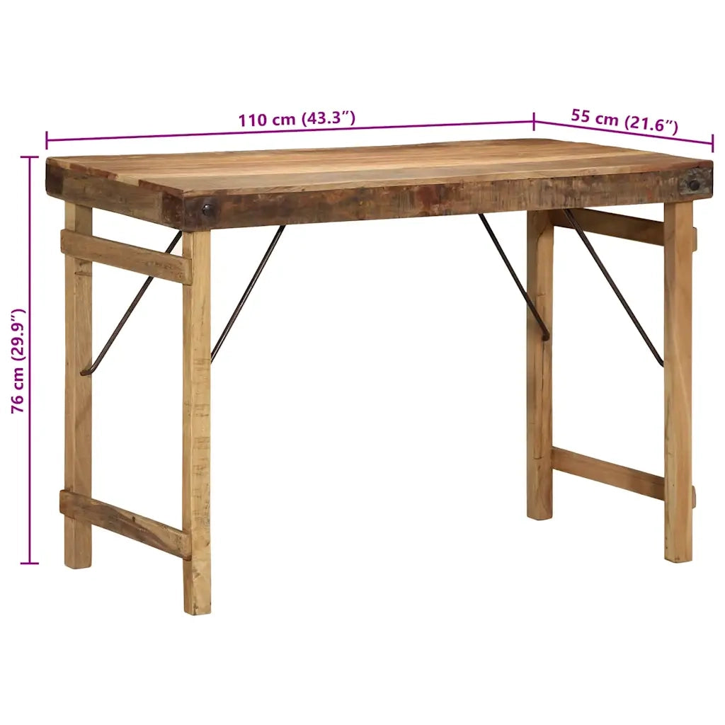 Tavolo da pranzo Marrone 110 x 55 x 76 cm 4019619
