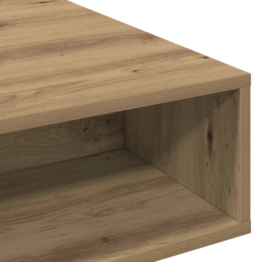 Tavolino Salotto Rovere Artigianale 105x55x32 cm in Truciolato