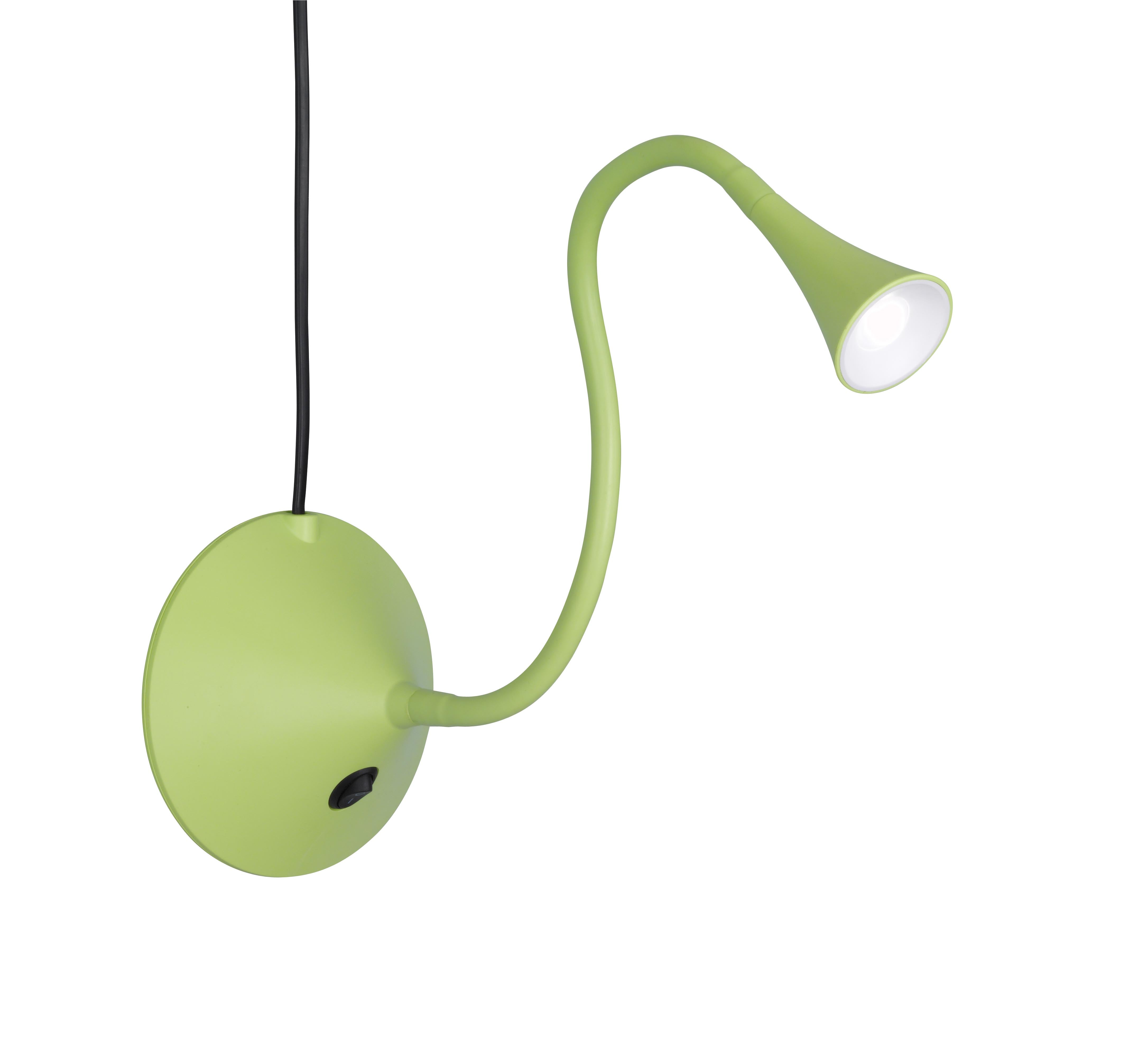 Lampada tavolo da Interno a LED in Plastica Verde