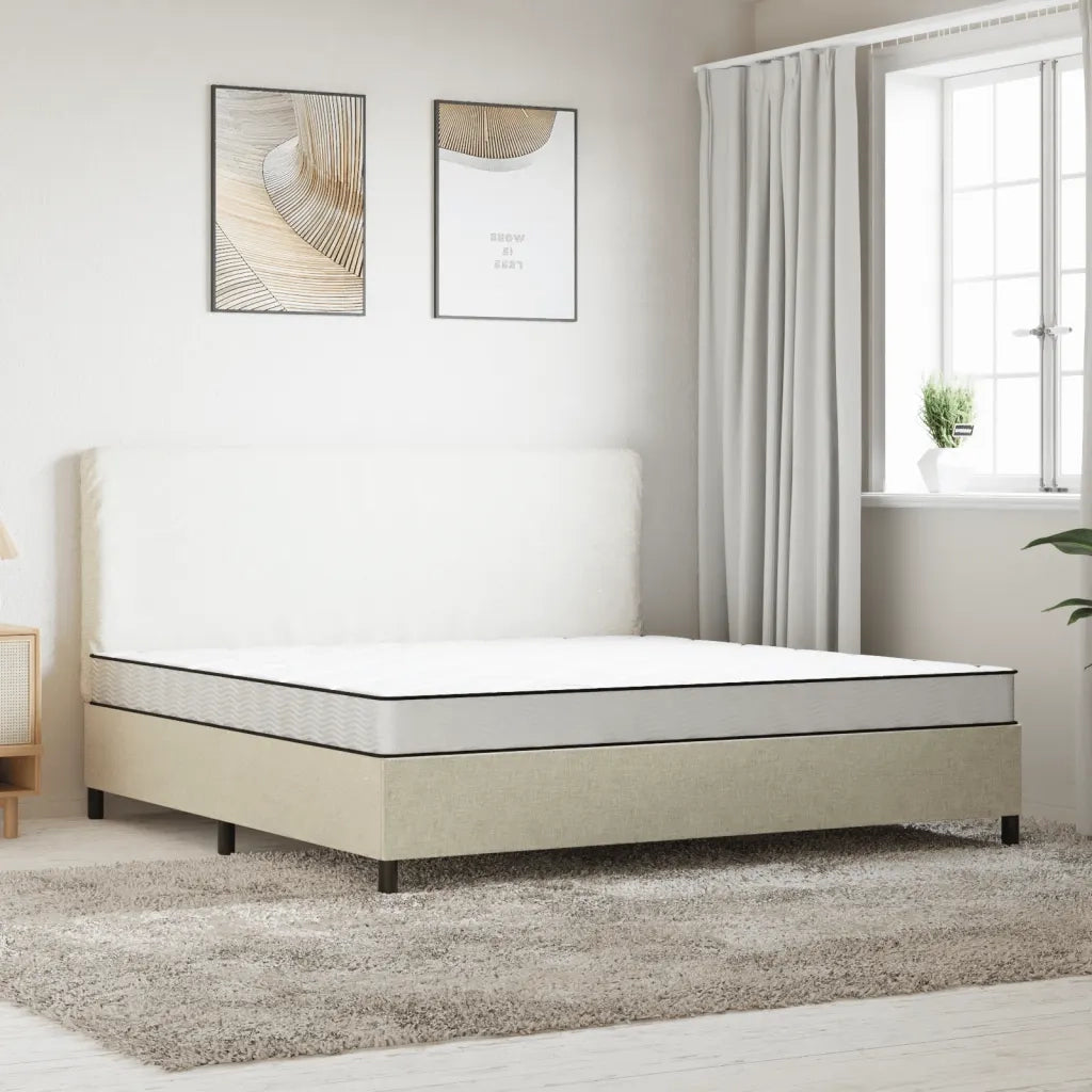 Materasso in Schiuma Mediamente Morbido-Materasso per Letto 200x200 cm 451573