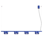 Lampadario OVIO 4 oltremare Gx53