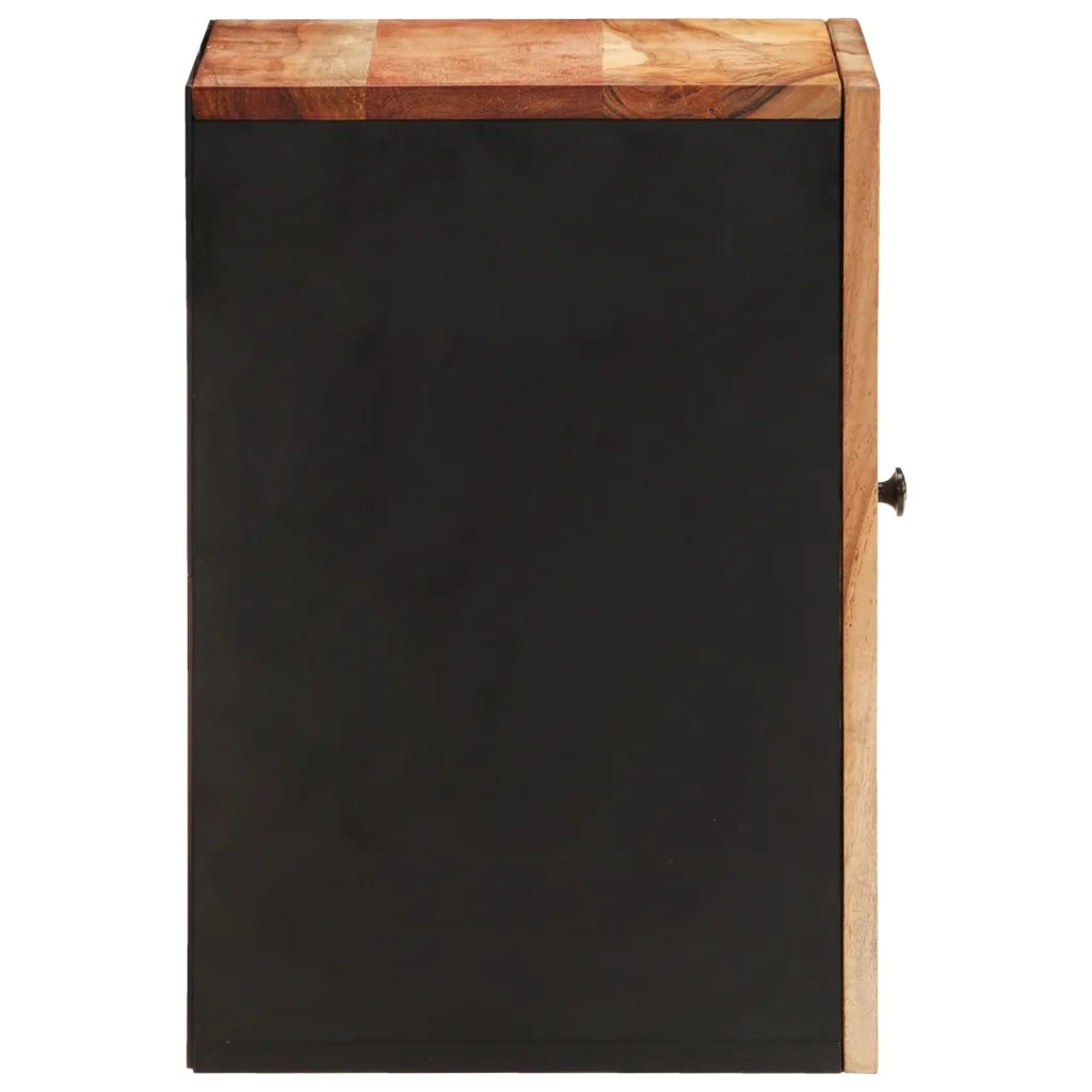 Mobile da Bagno | Armadio da bagno a Parete 38x33x48cm in Legno Massello di Acacia