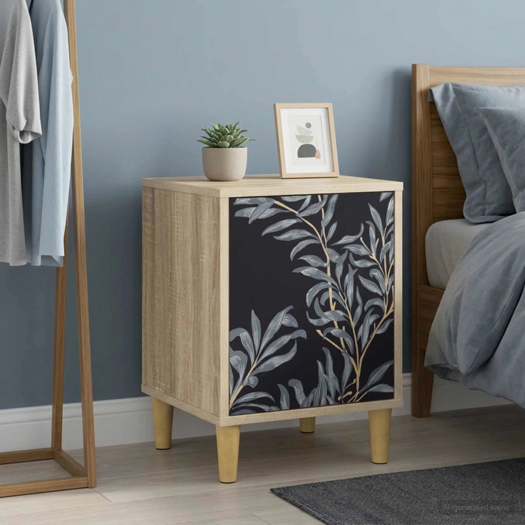 Armadio da Notte DOKKUM 2 pz Rovere Sonoma 36 x 33 x 50 cm 8007206